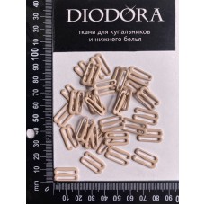 Застежка металлическая M915N серебристый пион (168)