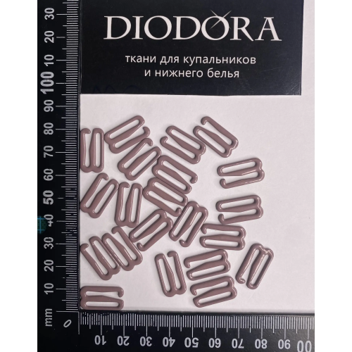 Застежка металлическая M915N кофейно розовый (885)