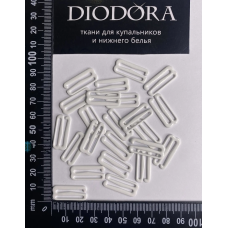 Застежка металлическая M920N белый (001)