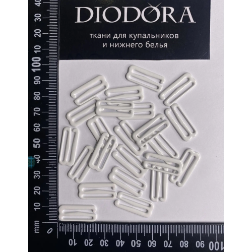 Застежка металлическая M920N белый (001)