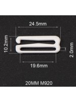 Застежка металлическая M920N красный (100)