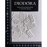 Застежка металлическая M925N белый (001)