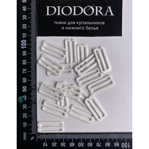 Застежка металлическая M925N белый (001)