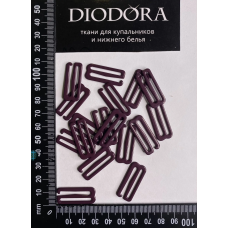 Застежка металлическая M925N сливовое вино (076)