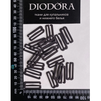 Застежка металлическая M925N шоколадно коричневый (111)