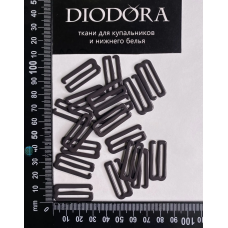 Застежка металлическая M925N шоколадно коричневый (111)