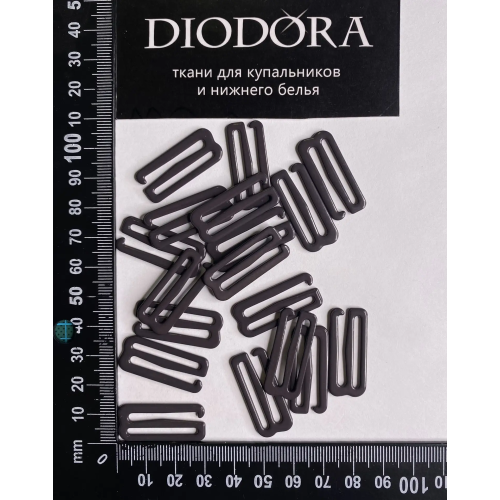 Застежка металлическая M925N шоколадно коричневый (111)