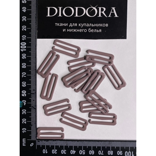 Застежка металлическая M925N кофейно розовый (885)