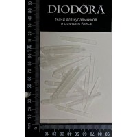 Пластина корсетная пластиковая прошивная 510.050 прозрачный Пластина корсетная пластиковая прошивная 510.050 прозрачный