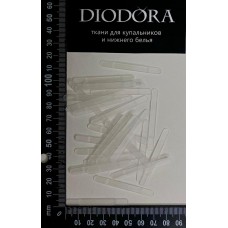 Пластина корсетная пластиковая прошивная 510.050 прозрачный