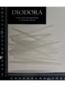 Пластина корсетная пластиковая прошивная 510.115 прозрачный