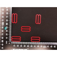 Регулятор металлический 613A/24 темно красный (101)